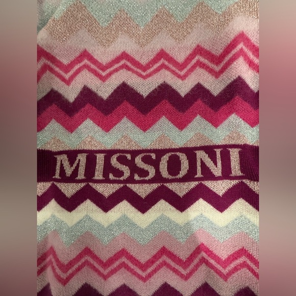 NWOT Missoni Kids
 zigzag-print short-sleeve dress - Picture 5 of 9